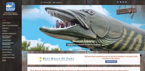 Fresh Water Fishing Hall of Fame