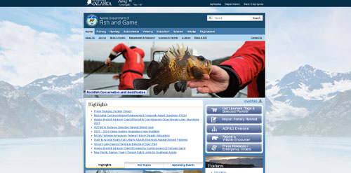 ALASKA Department of Fish and Game